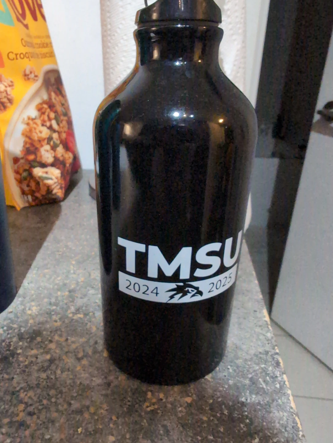 Black TMSU Water Bottle