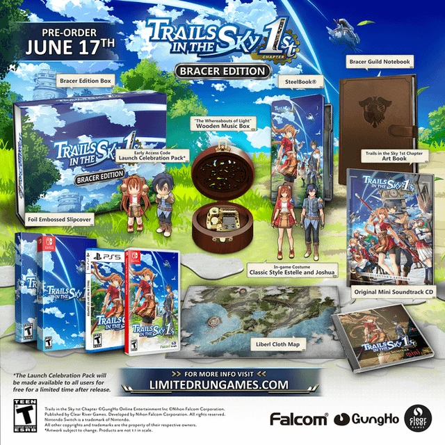 Trails in the Sky 1st Chapter Bracer Edition - photo 2