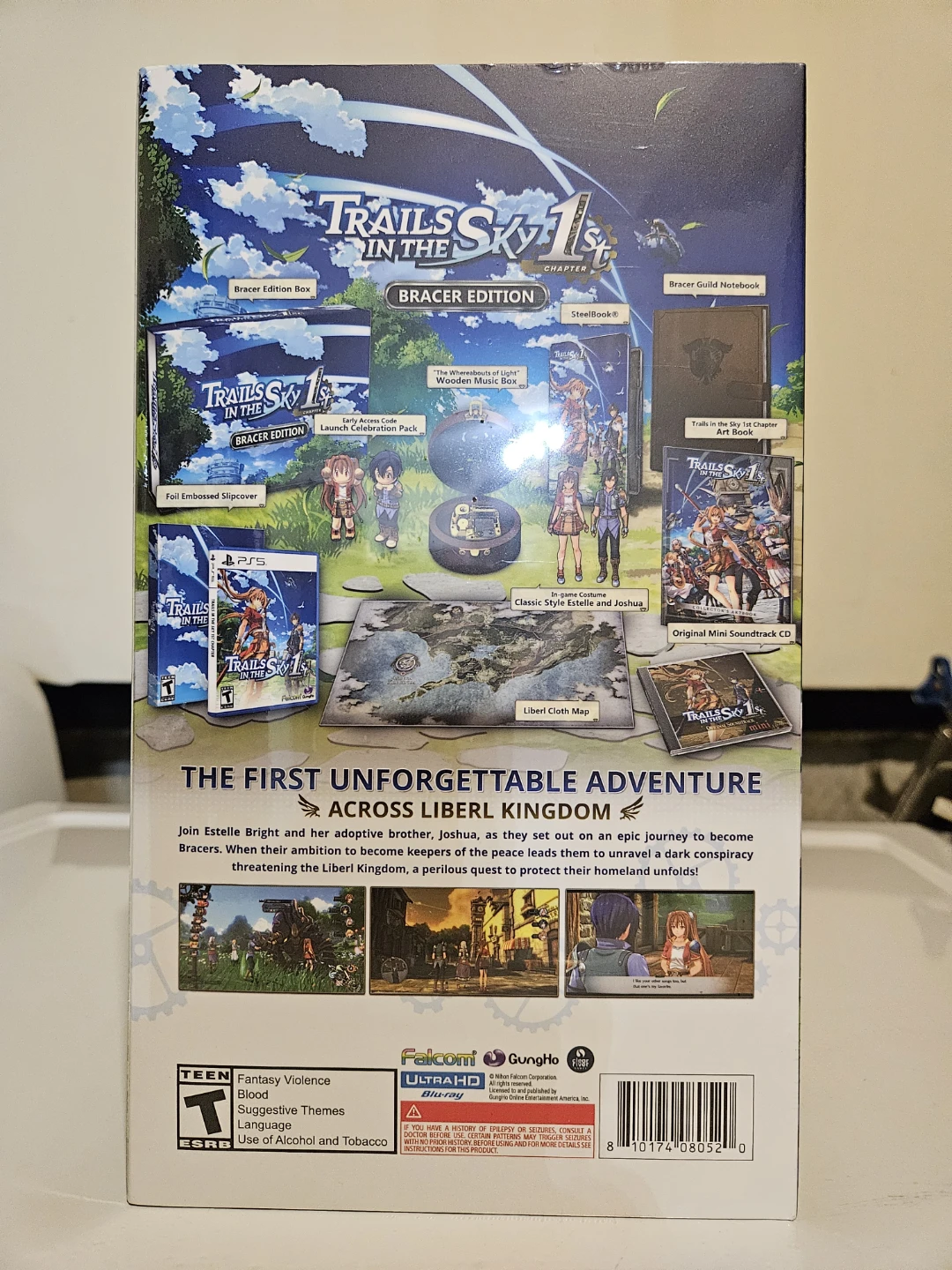 Trails in the Sky 1st Chapter Bracer Edition - photo 3