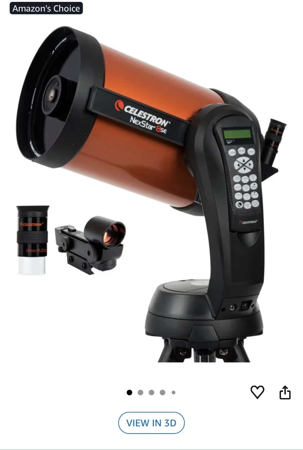 Celestron NexStar 8SE Computerized Telescope - photo 3