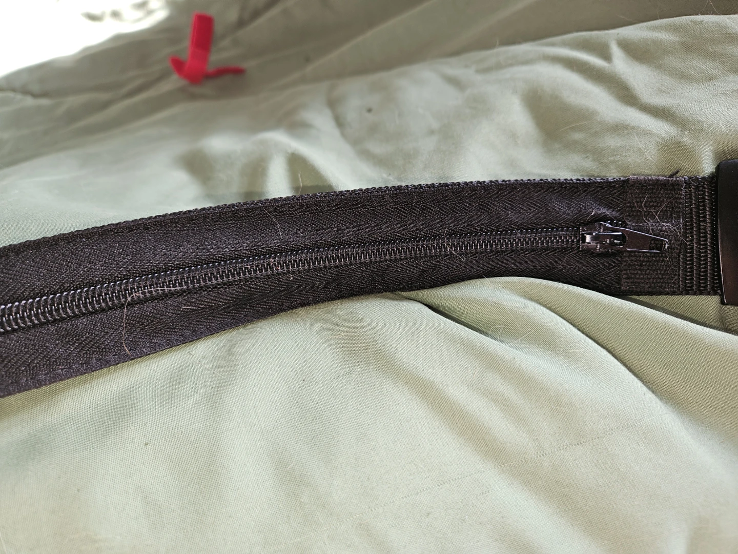 Black Nylon Money Belt - photo 2