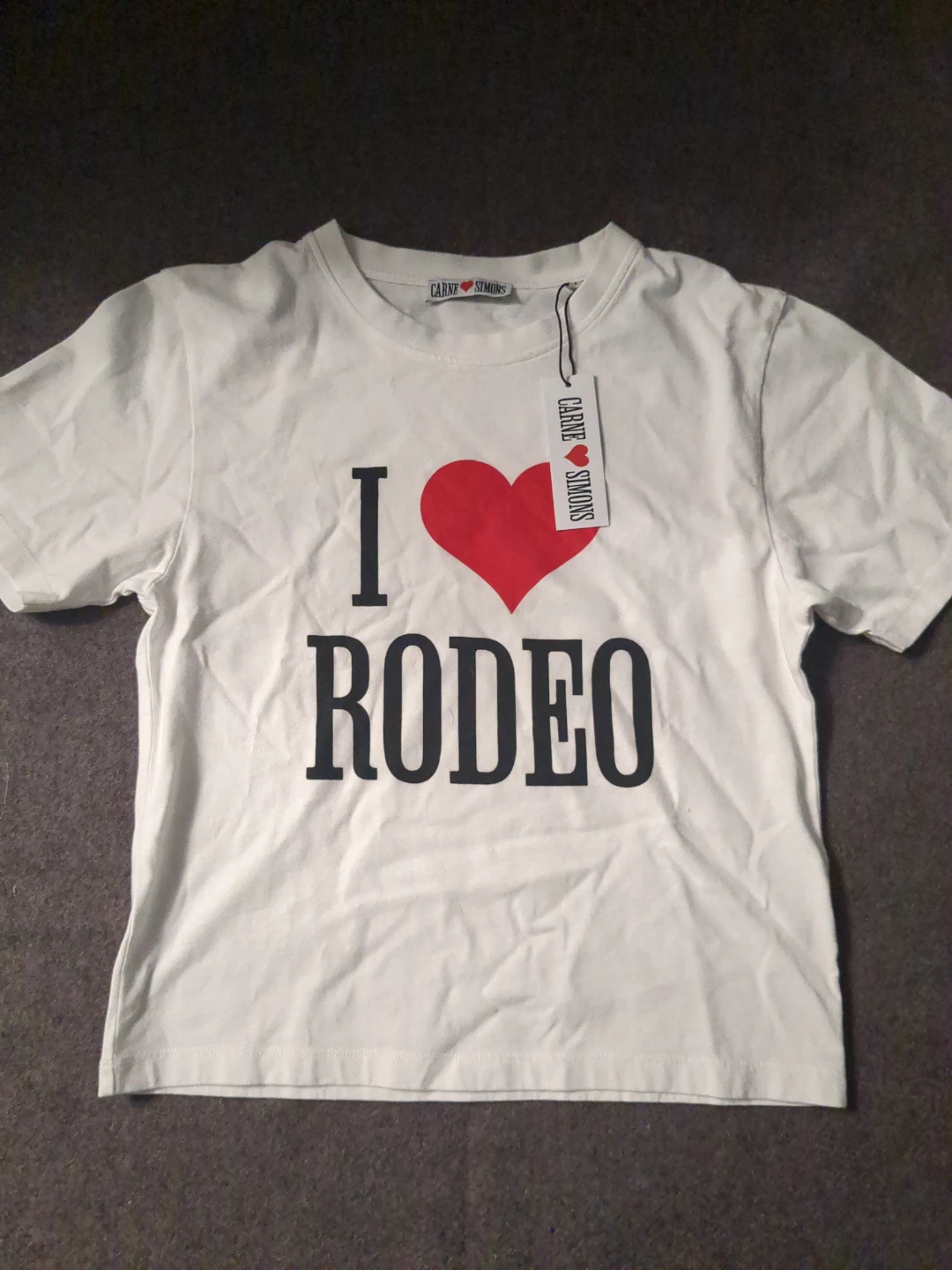 Carne Simons "I Love Rodeo" T-Shirt