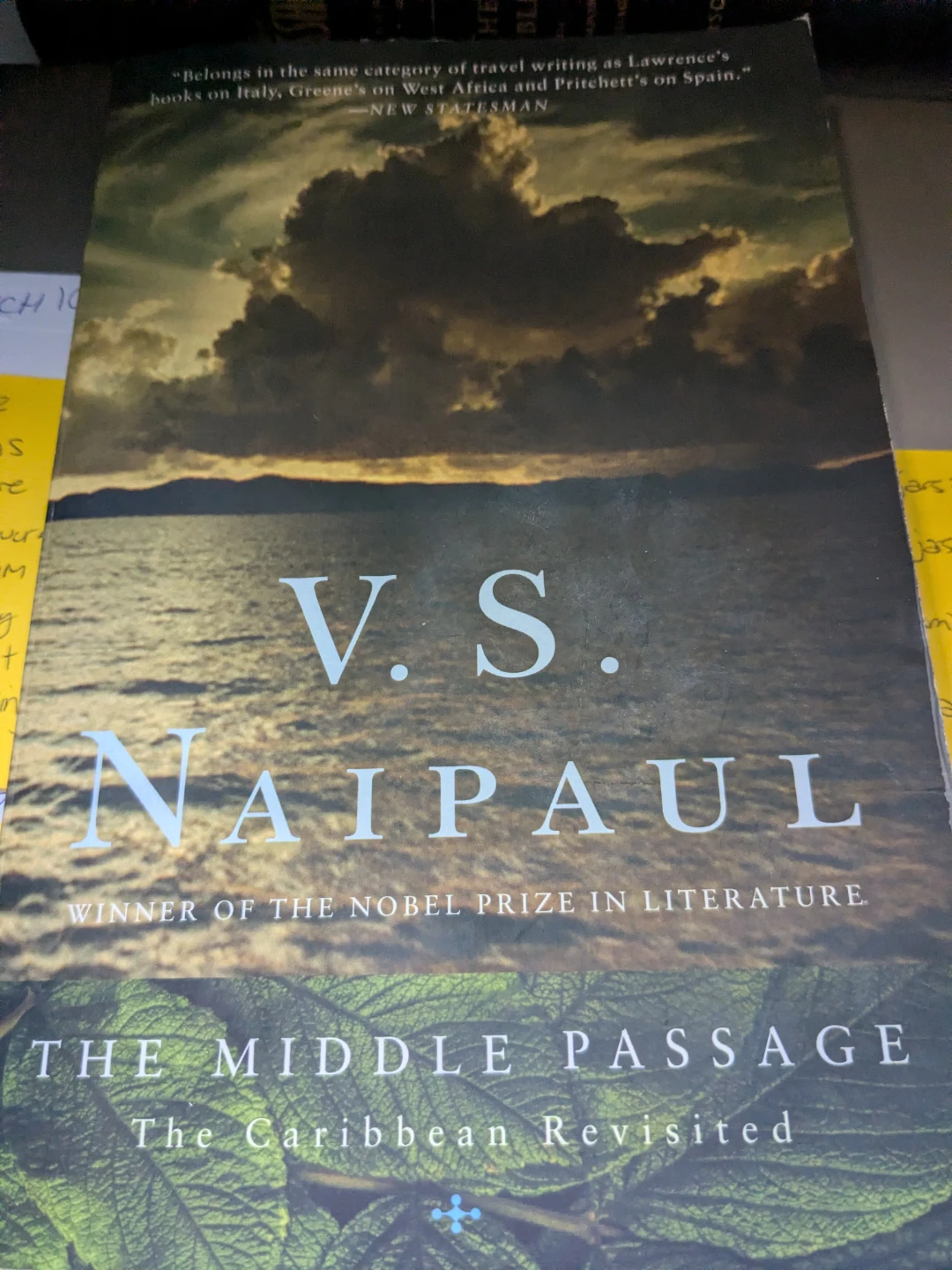 V.S. Naipaul The Middle Passage: The Caribbean Revisited Book