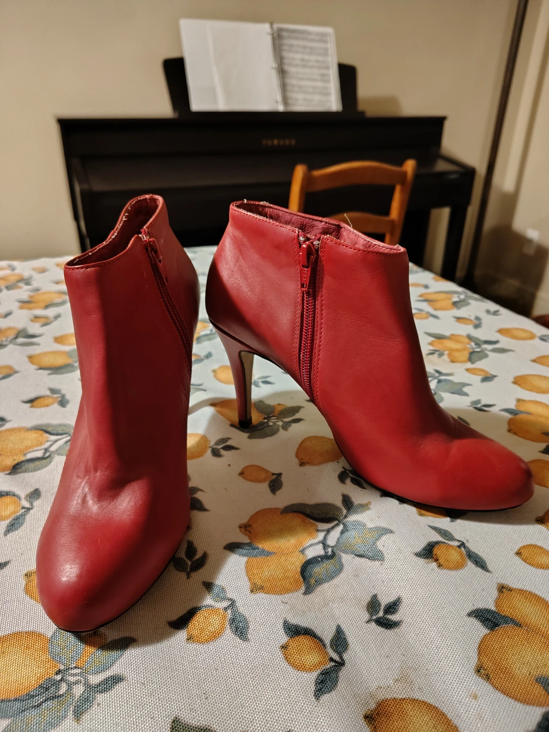 Red Ankle Boots with Heels Aldo - size 8.5