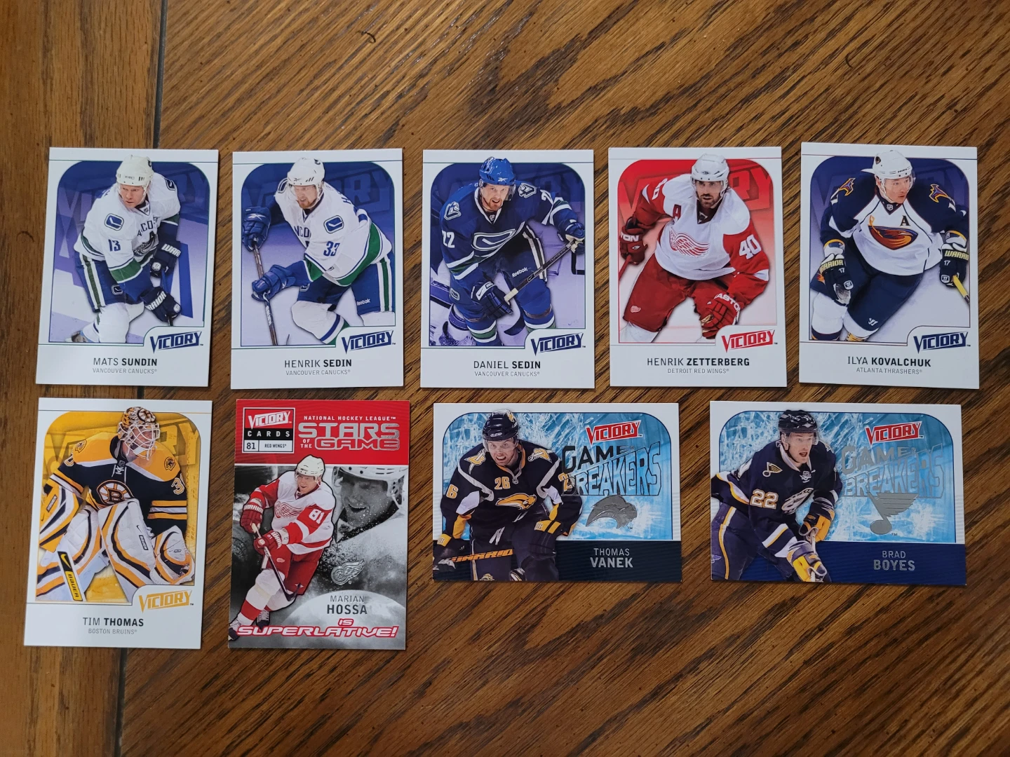 Hockey Card Lot (47 cards) Sundin, Sedin, Zetterberg & More
