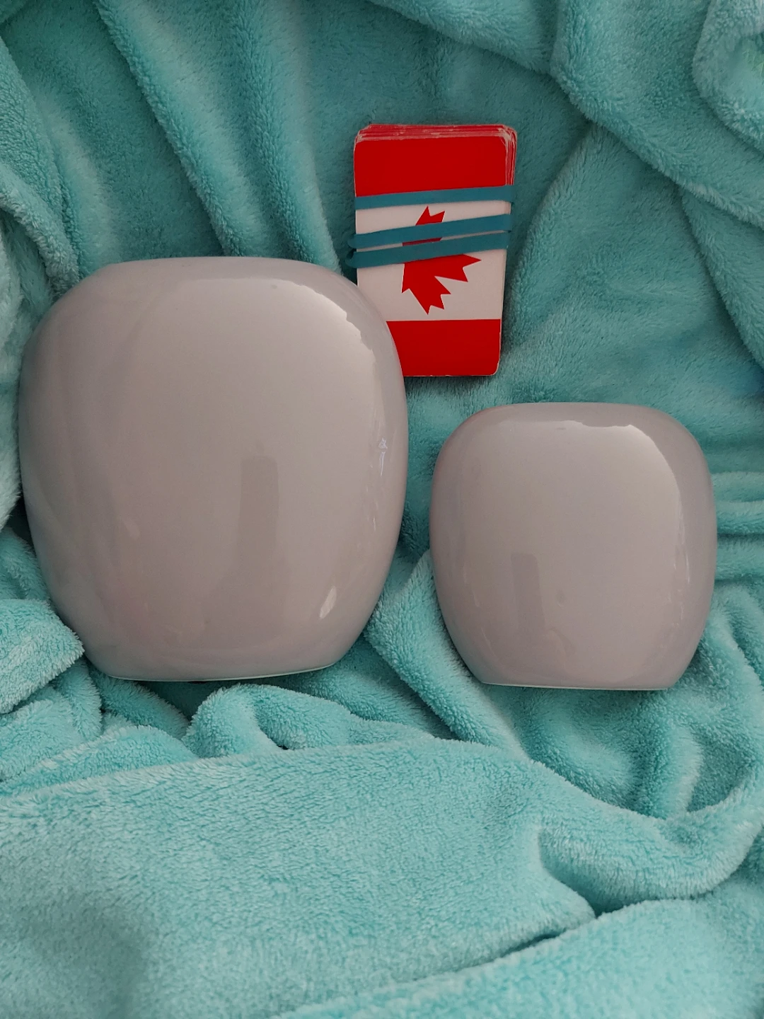 Grey Ceramic Vases (Set of 2)