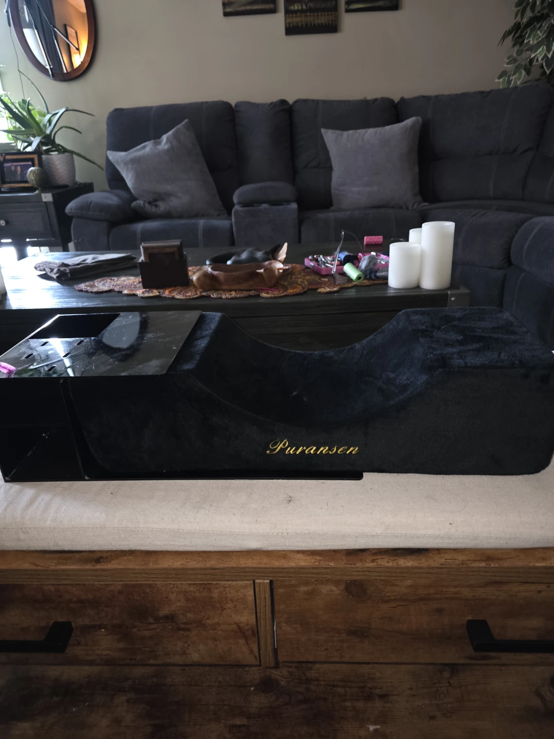 Puransen Pillow and Tray Set