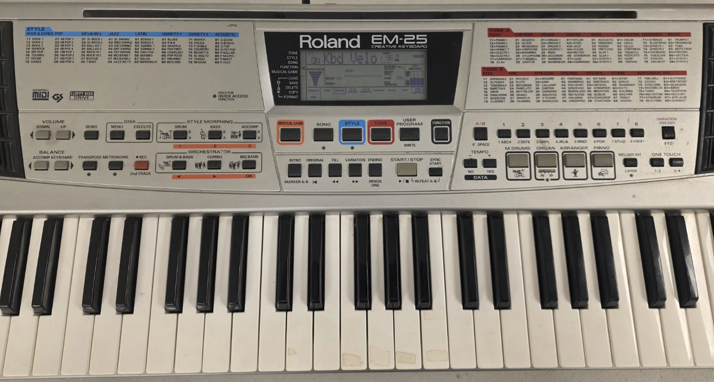 Roland EM-25 Creative Keyboard
