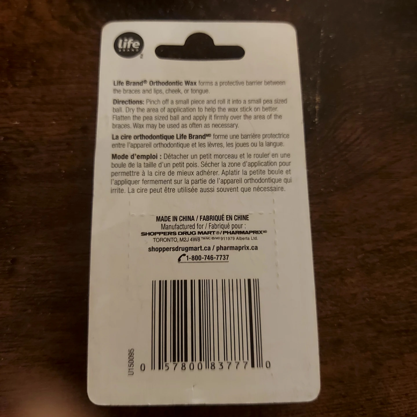 Life Brand Orthodontic Wax Mint 2 Packs - photo 2