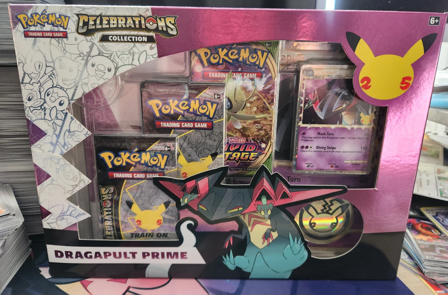 Pokemon Celebrations Collection Dragapult Prime