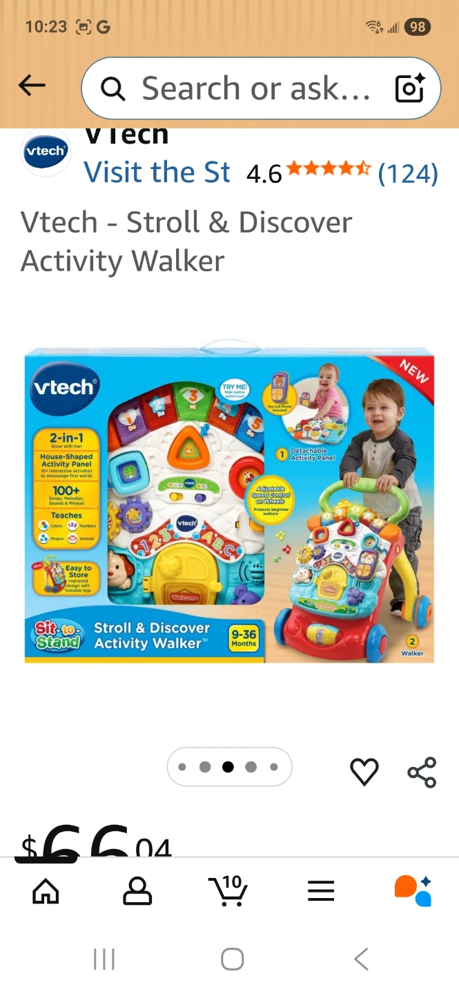 VTech Stroll & Discover Activity Walker