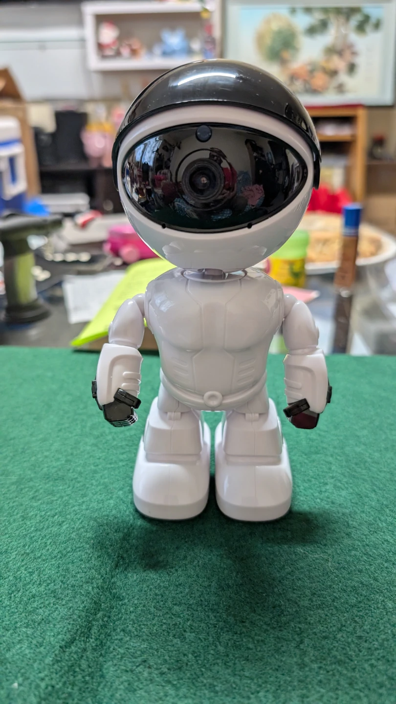 White Robot Camera