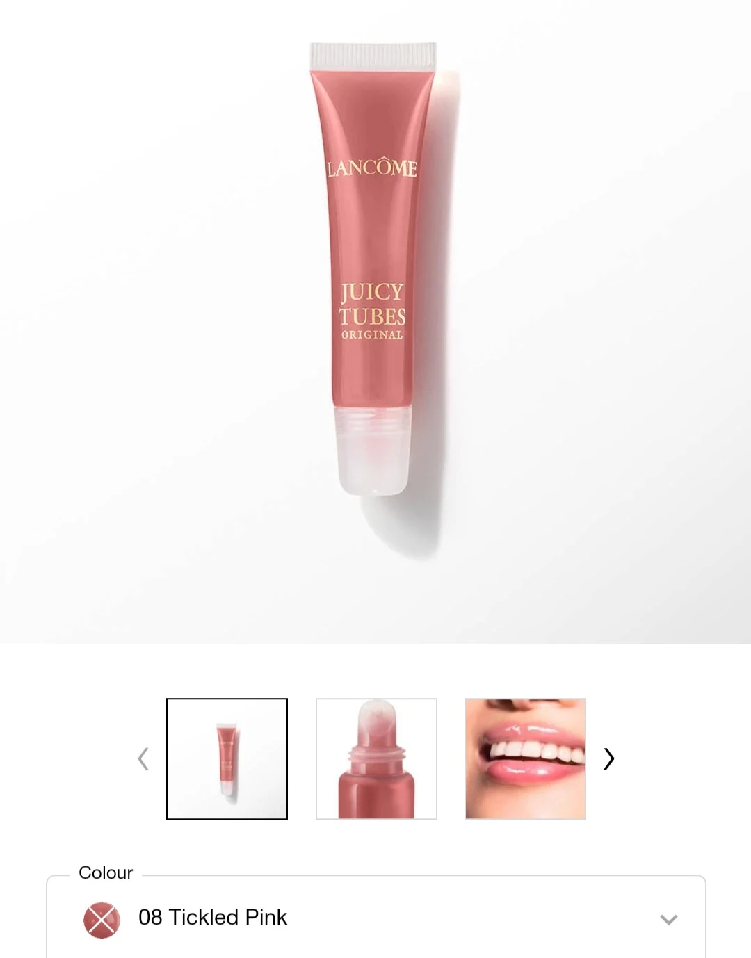 Lancôme Juicy Tubes Original - 08 Tickled Pink