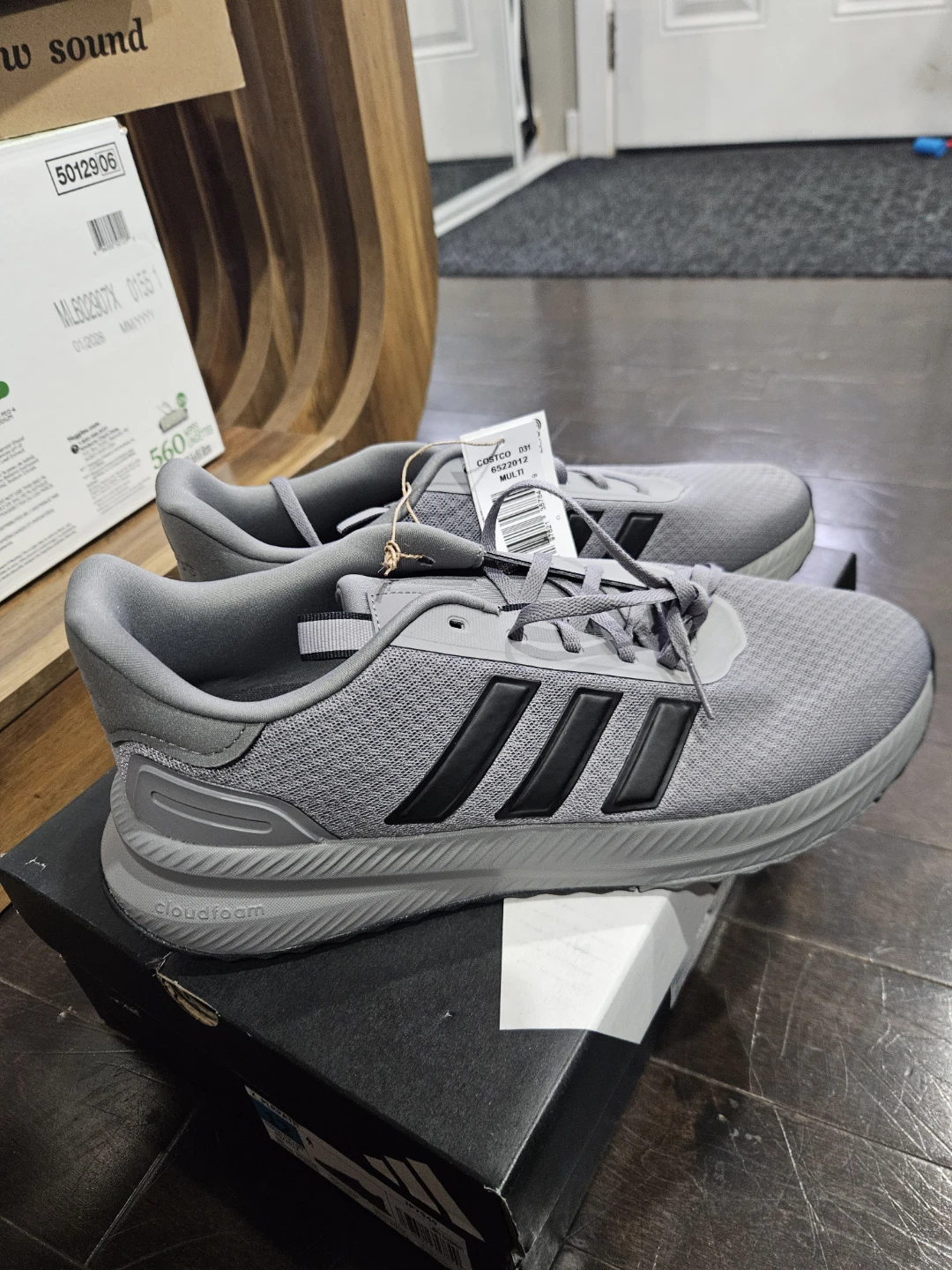 Adidas Cloudfoam Running Shoes - Black - photo 3