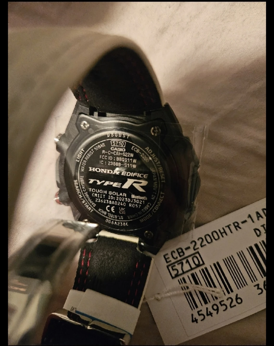 Casio Edifice Honda Type R ECB-2200HTR-1ADR BNIB Limited Edition - photo 3