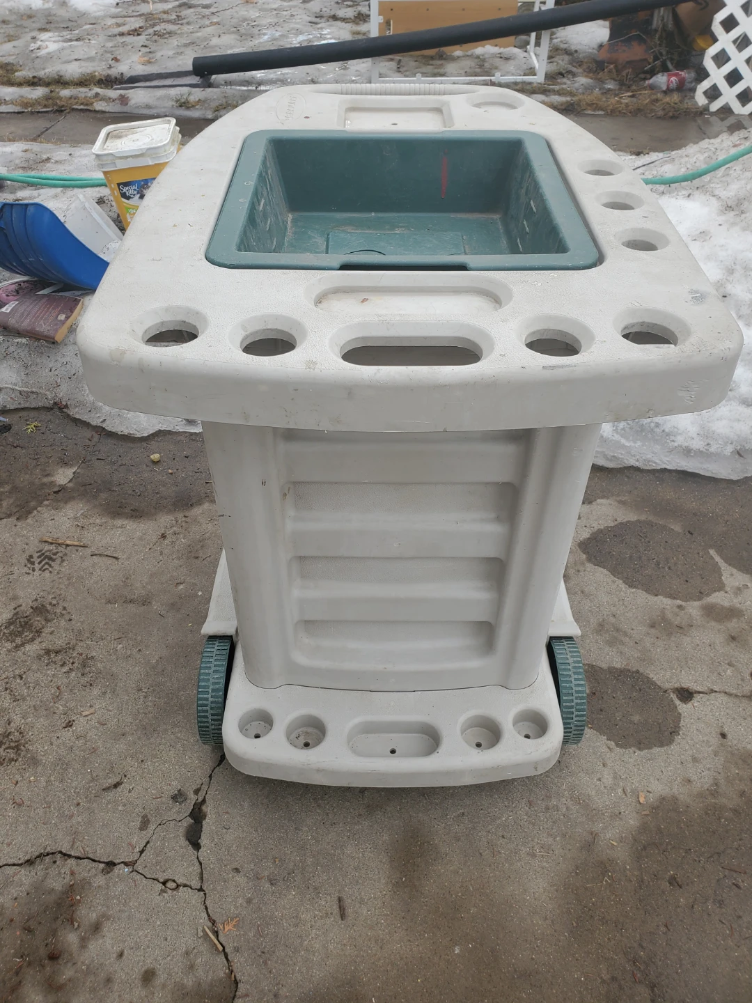 Plastic Garden Potting Work Station Table