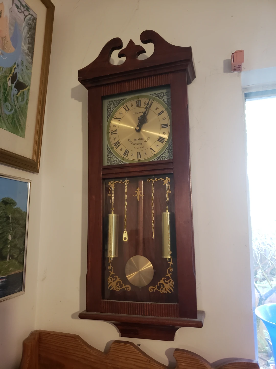 Limage Westminster Chime Grandfather Clock