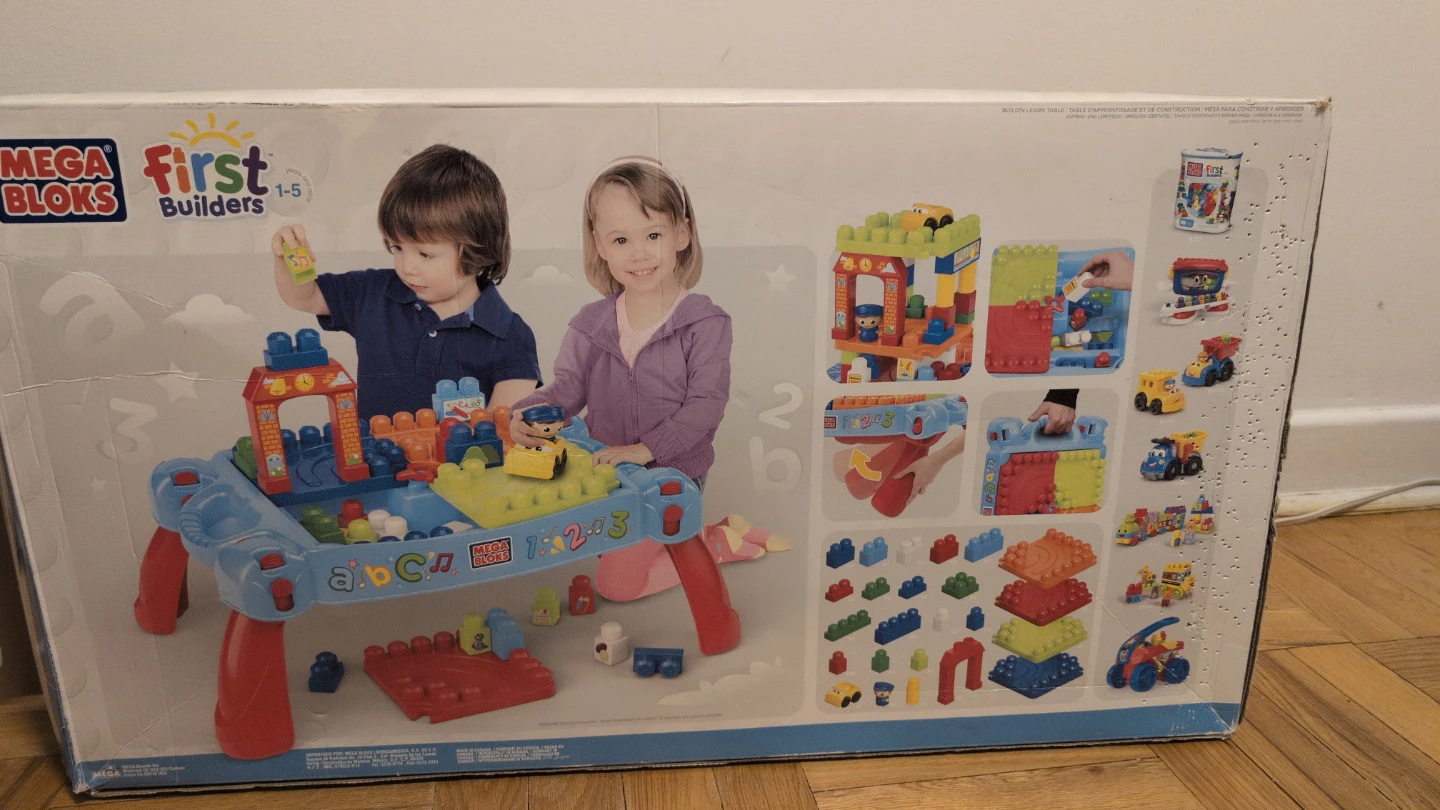 Mega Bloks First Builders Learn Table - photo 2