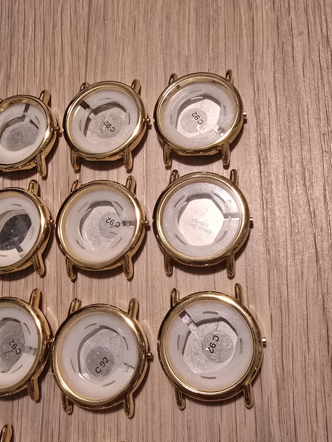 Lot of 14 Metal Watch Cases 32mm - photo 3
