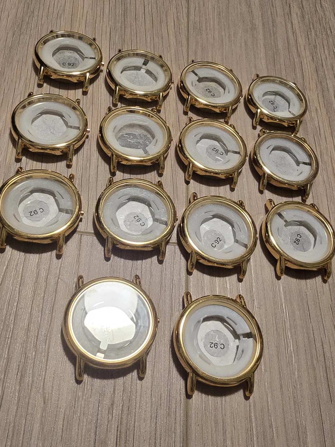 Lot of 14 Metal Watch Cases 32mm - photo 4