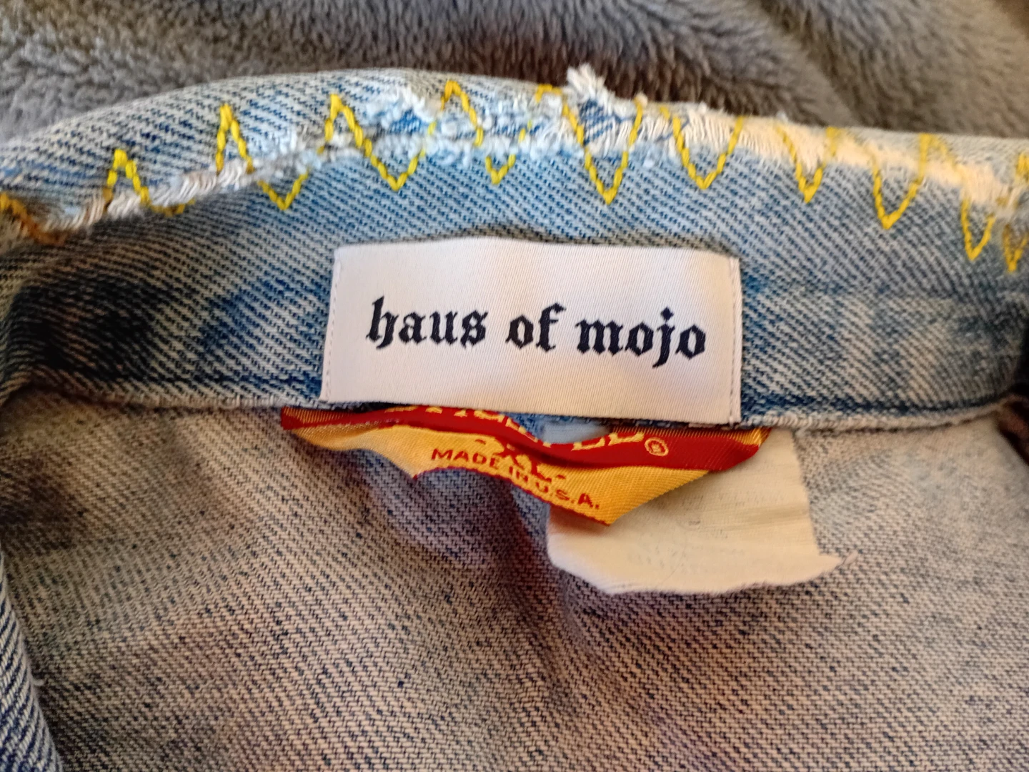 Haus of Mojo "Me Against the World" Tupac Denim Jacket - photo 3