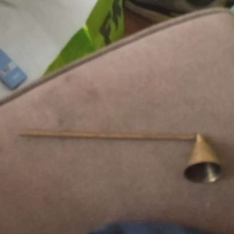 Brass Snuffer Candle Wick Dipper