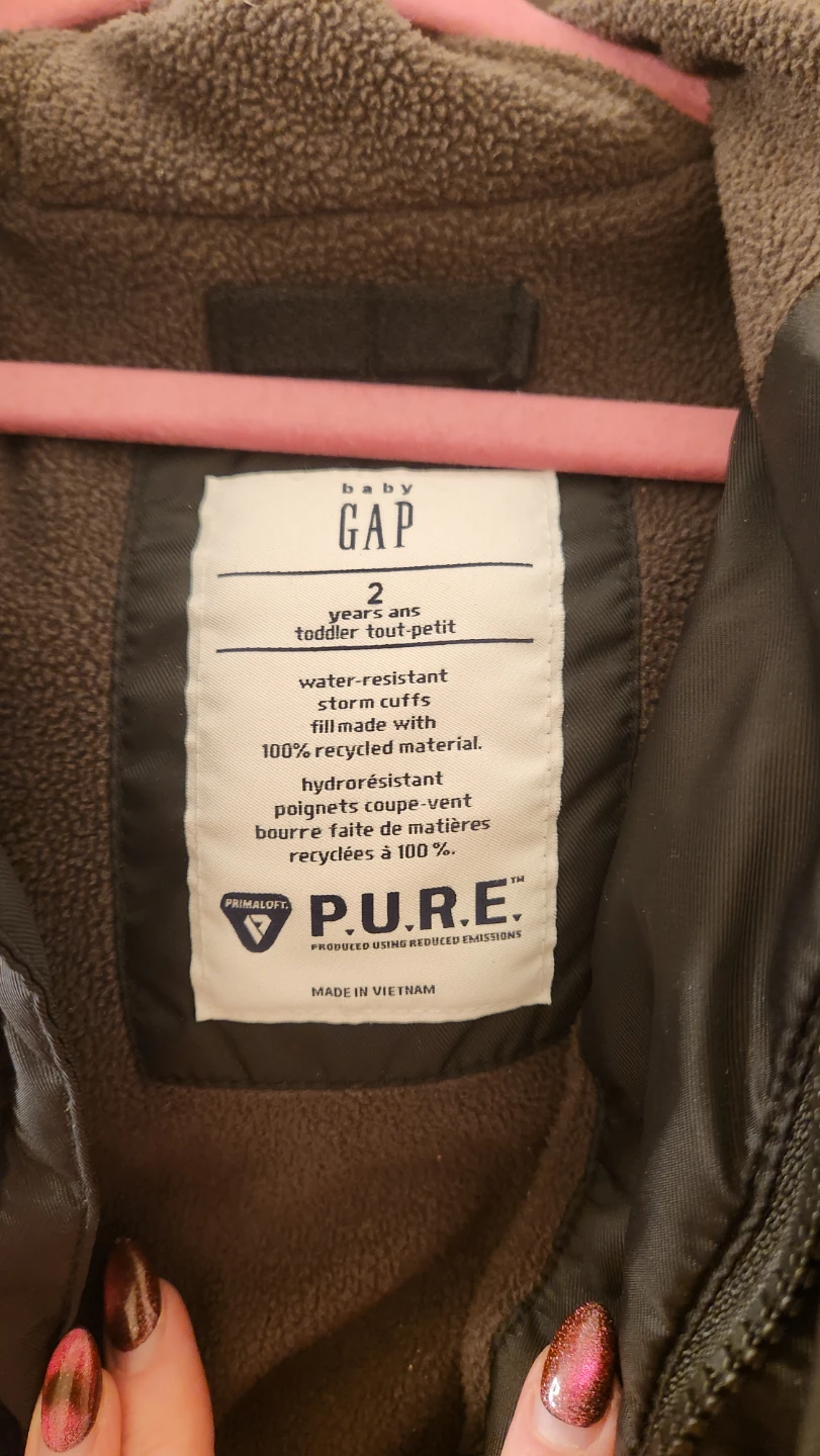 GAP Baby Puffer Jacket - 2 Toddler - photo 3