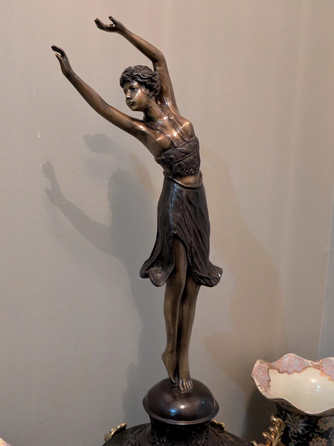 Bronze Dancer Statue