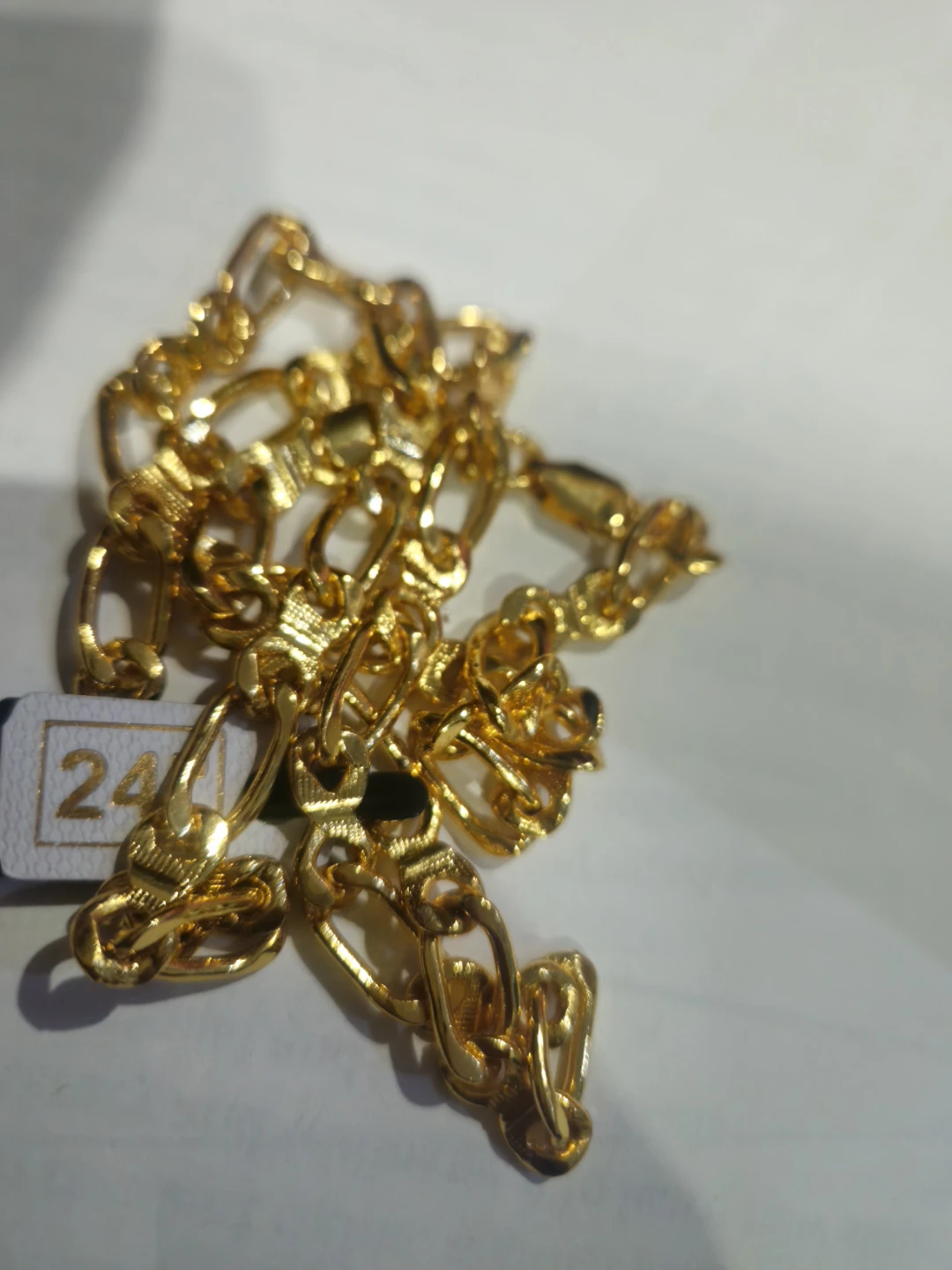 24K Gold Chain Bracelet - photo 2