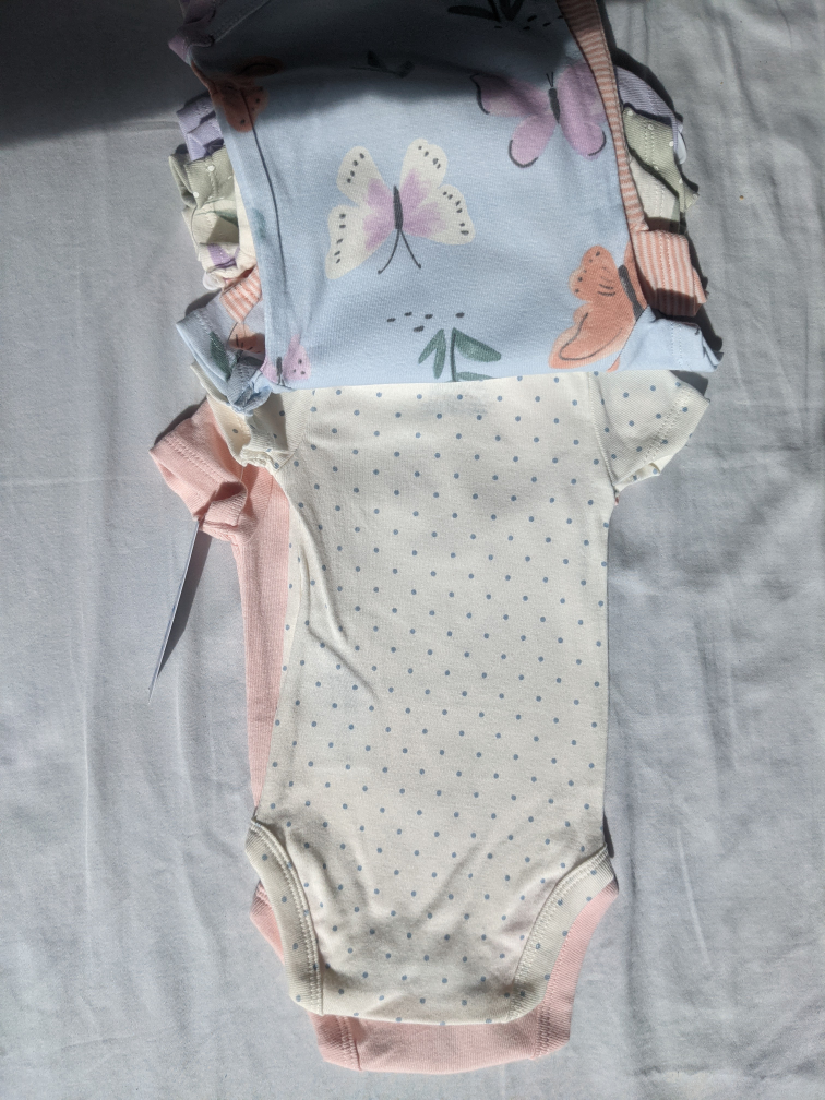 Newborn Carter's Baby Bodysuits - 6 in the Pack - photo 5