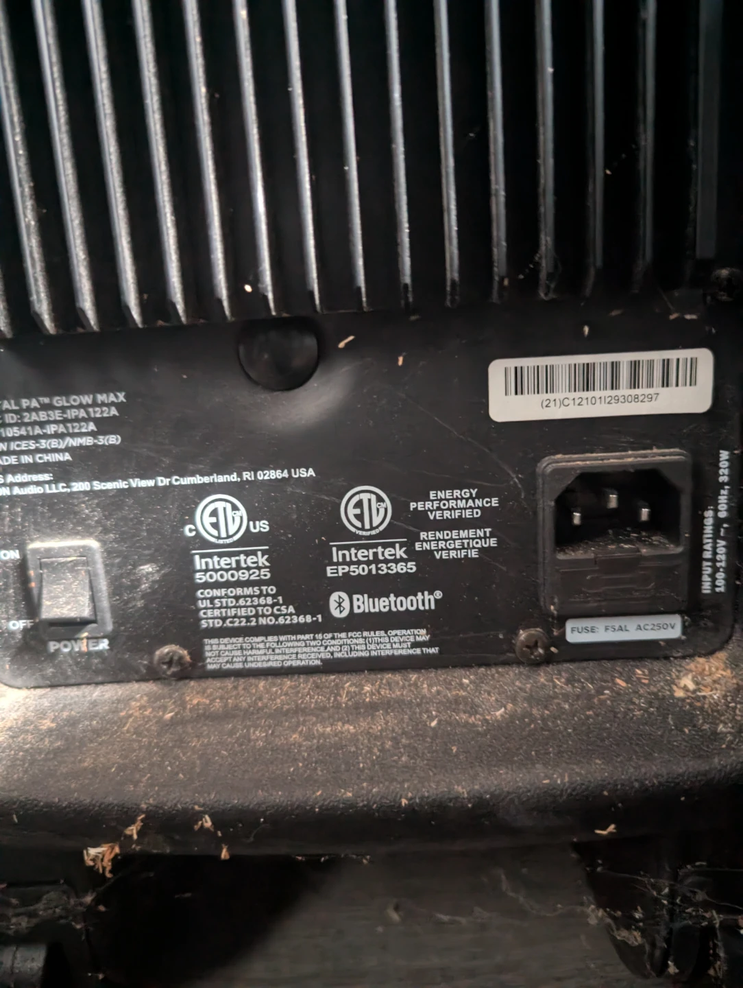 Black PA Speaker - photo 4
