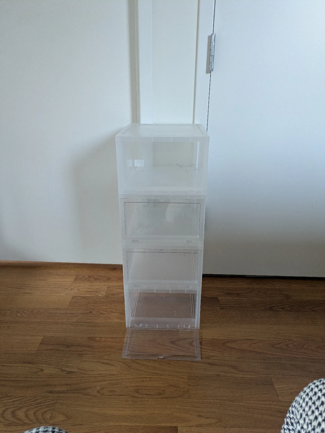 Clear Storage Box / Shoe Box. **1 left**