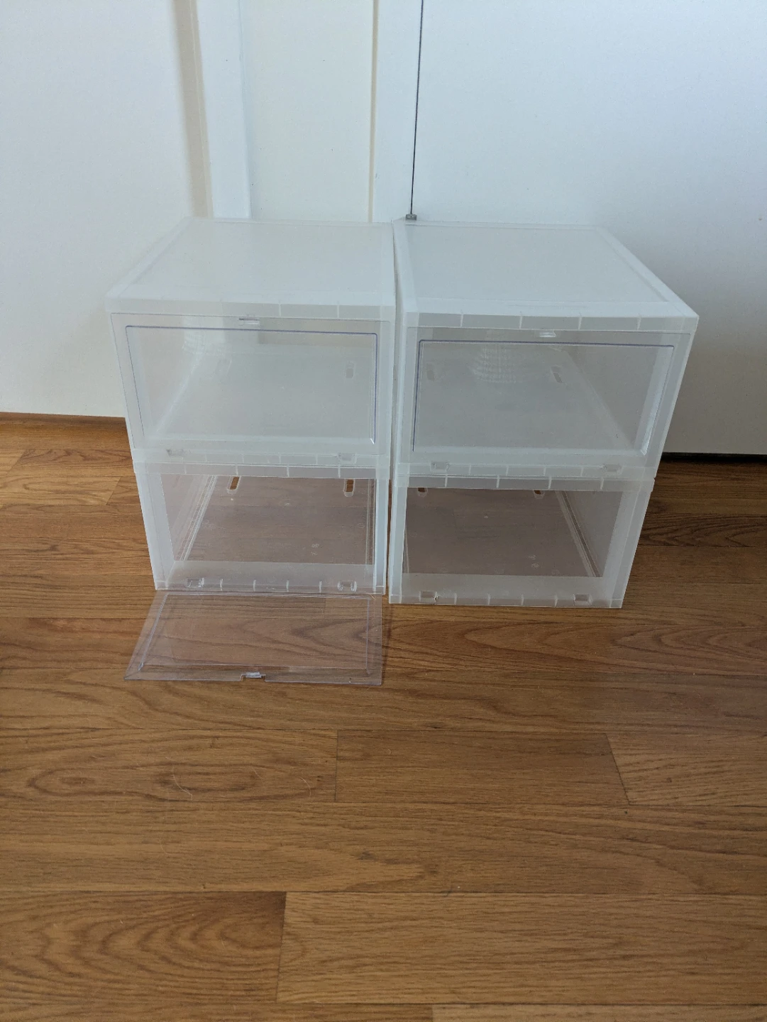 Clear Storage Box / Shoe Box. **1 left** - photo 2