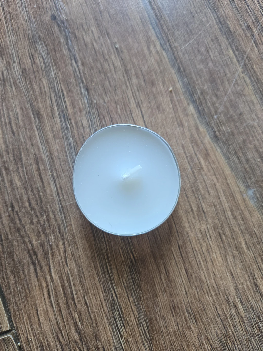 White Tea Light Candle