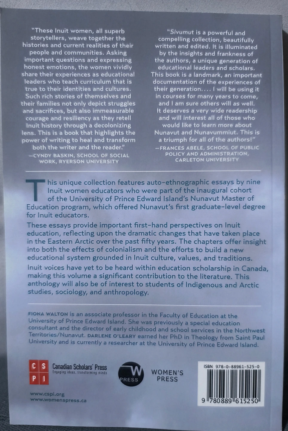Sivumut: Book on Inuit Women Educational Leaders - photo 2