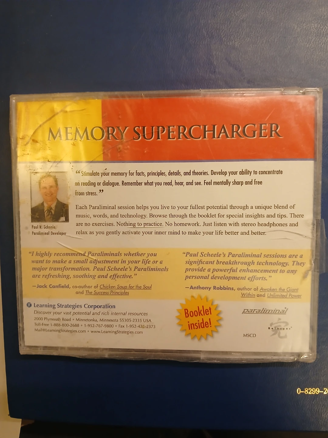 Memory Supercharger CD by Learning Strategies Corporation - photo 2
