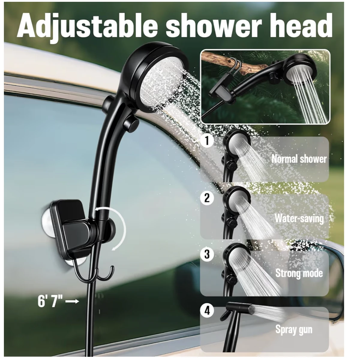 Camping Shower Kit with Heater - photo 5