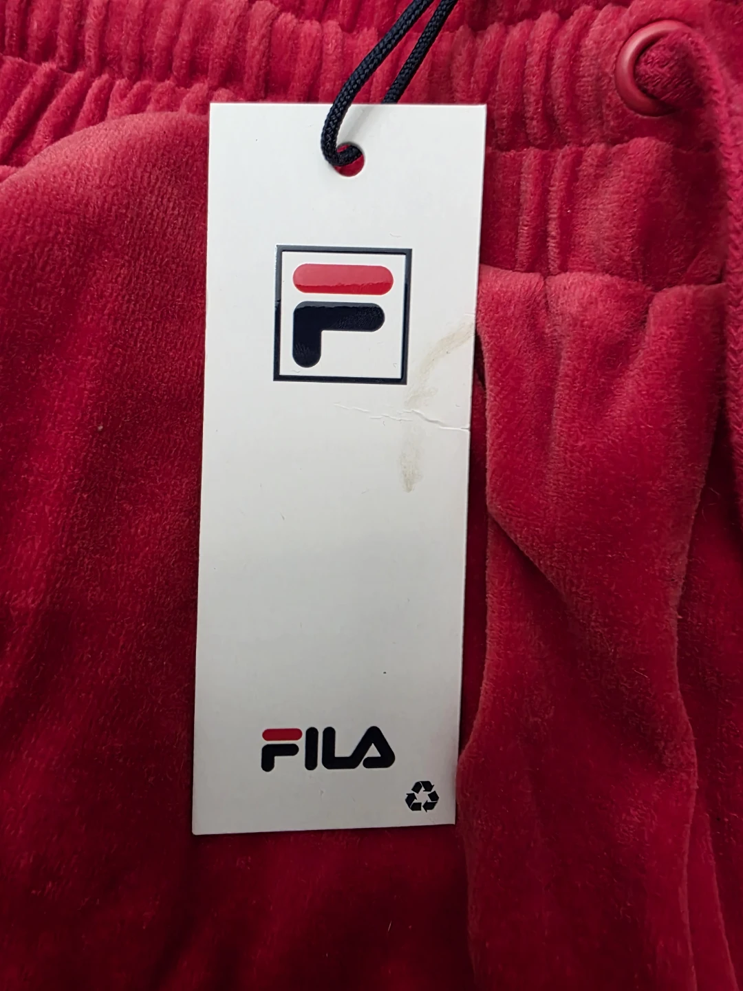 Fila Velour Joggers Red XS - photo 2