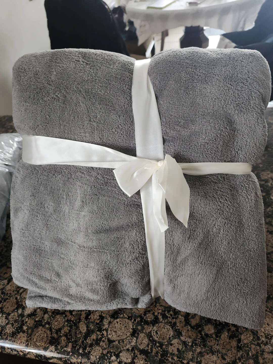 Grey Ultra Soft Coral Fleece Blanket - photo 2