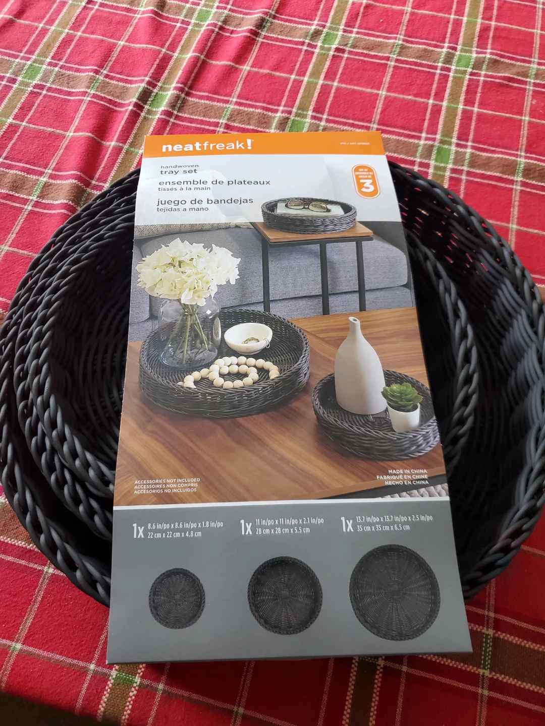 3 Pack of baskets new