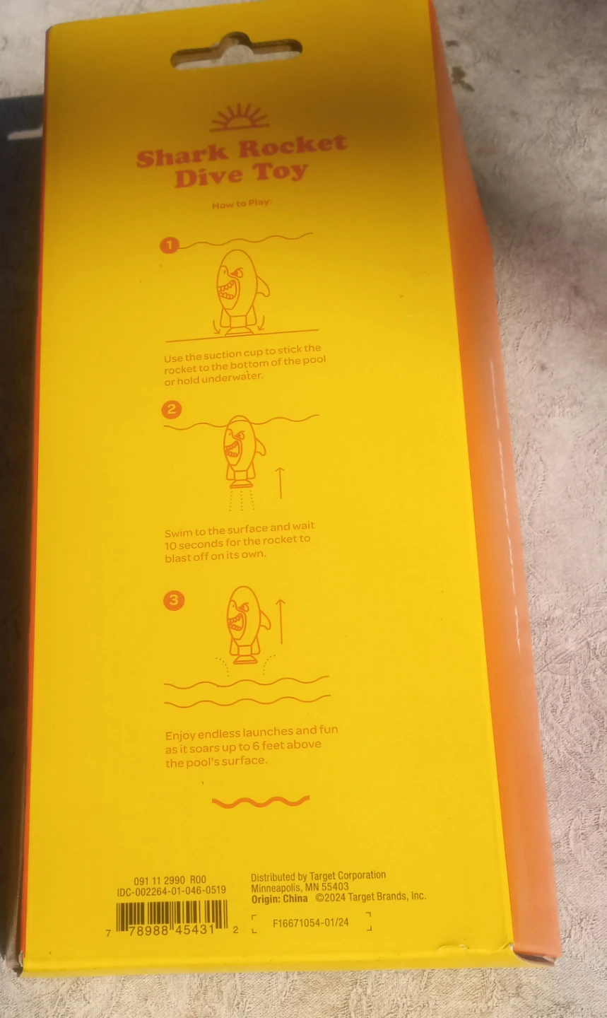 Sun Squad Shark Rocket Dive Toy - photo 3