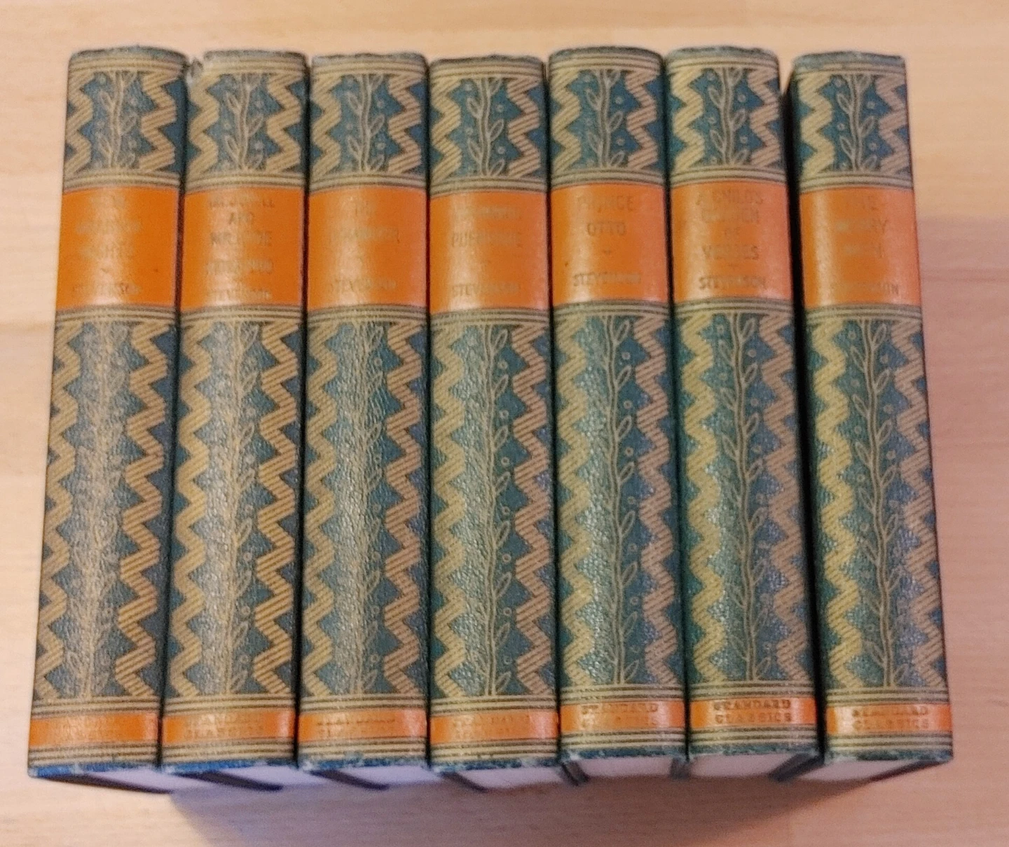 Set of 7 vintage Robert Louis Stevenson Books - photo 2