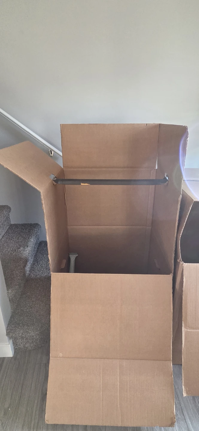 2 Wardrobe Moving Boxes - photo 3