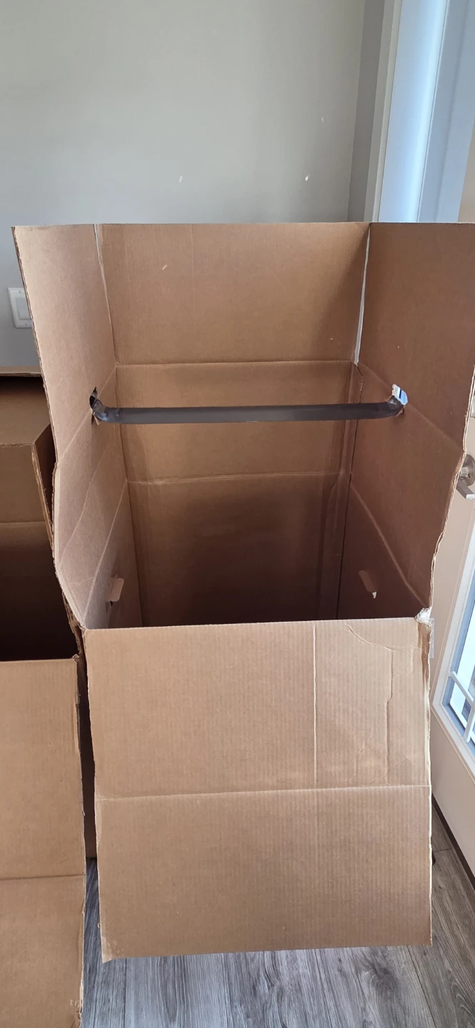 2 Wardrobe Moving Boxes - photo 4