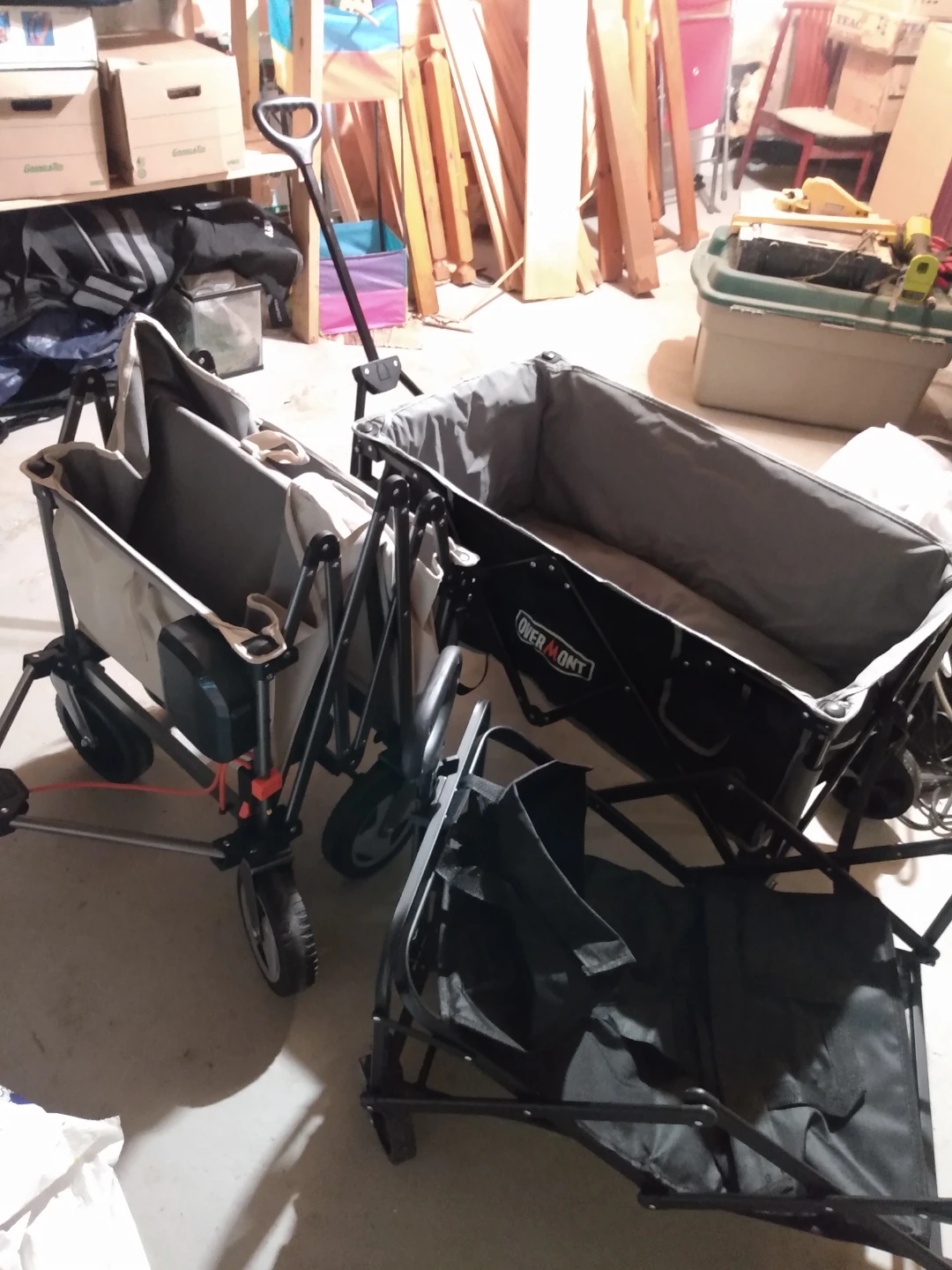 3 Overmont Folding Wagons - photo 3