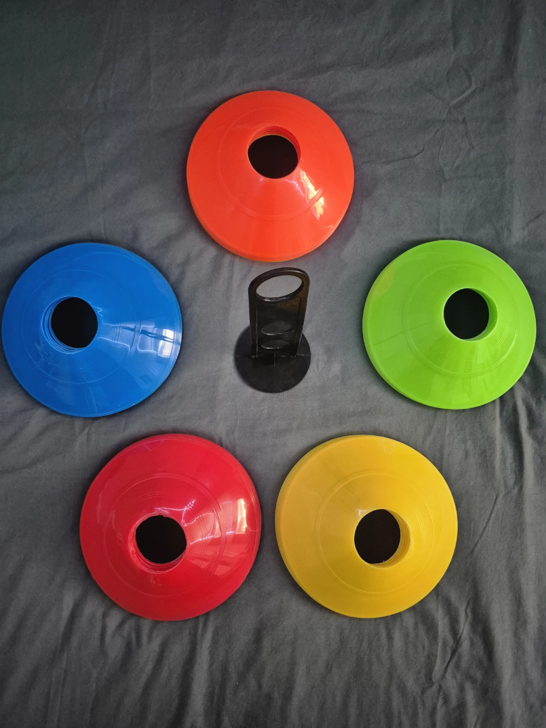 Agility training Cones - 5 / 10 / 15 / 20 / 25 - photo 2