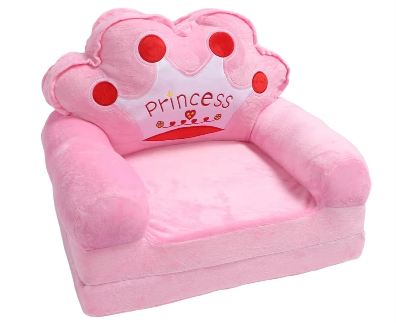 Brand New Pink Princess Toddler Couch