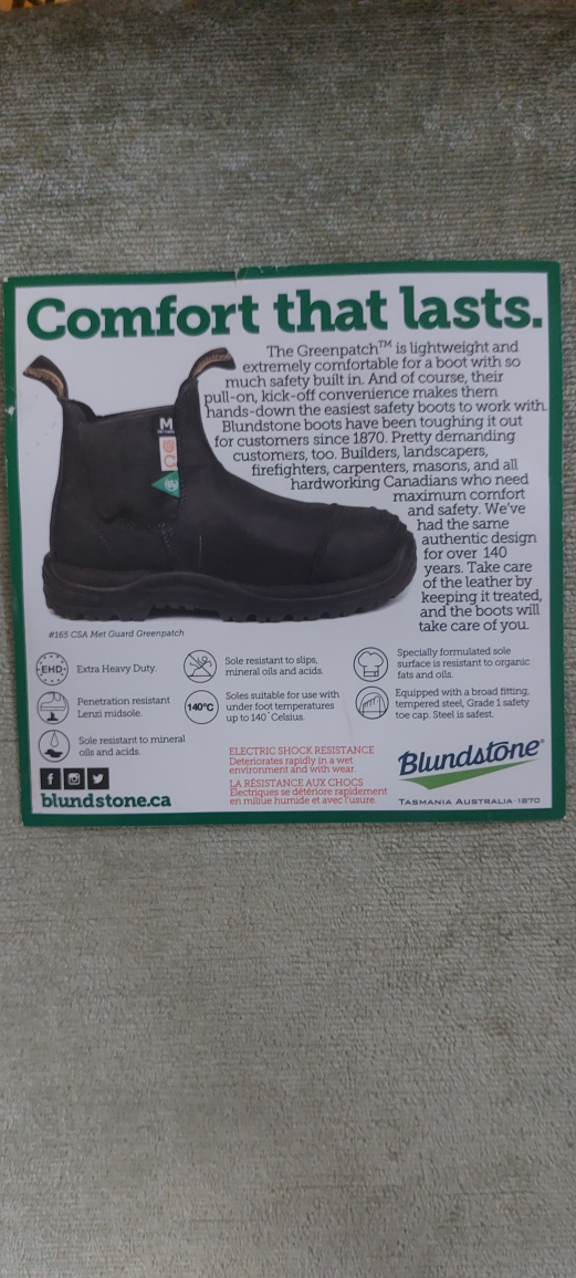 Blundstone Work & Safety #163 CSA Boots - Black - photo 4