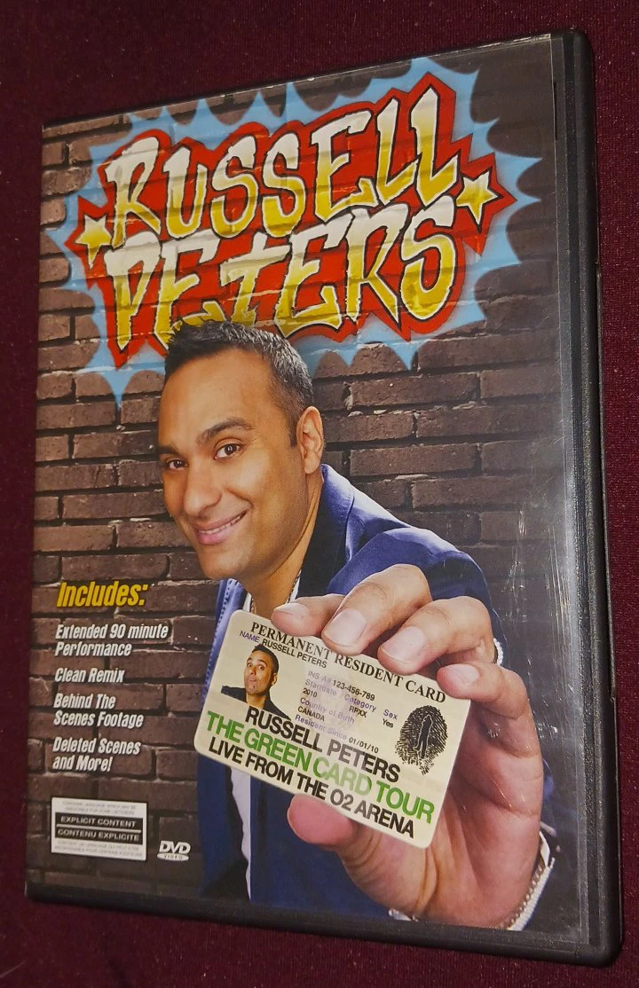 Russell Peters The Green Card Tour DVD