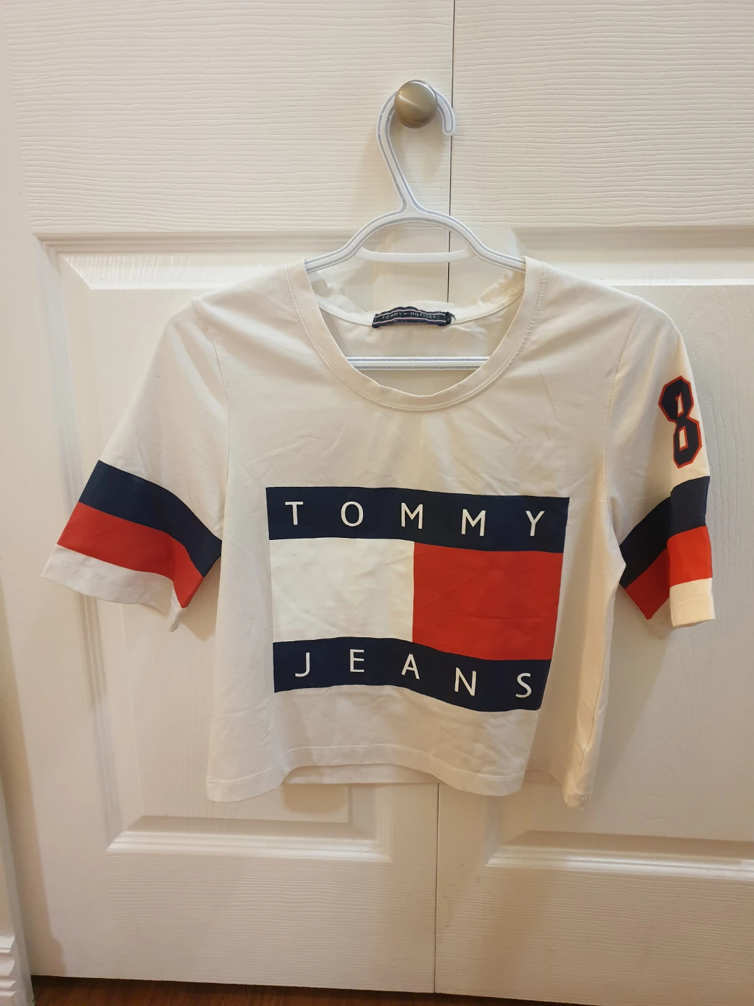 🎂Tommy Hilfiger Jeans Cropped T-Shirt🎂 - photo 2